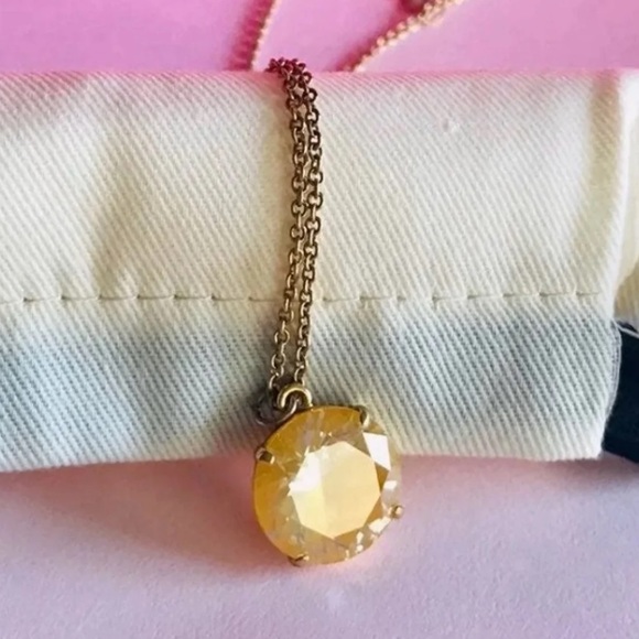 Kate Spade Cause a Stir Yellow Pendant
